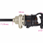 1930 NCD Ударен композитен пневматски пиштол на 1"