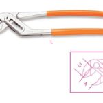 1048 240-Папагалки со гумирани рачки, L=240 mm,