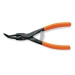 1037 140X13-Зегер клешта со PVC рачки со завршеток под 45°, L=140x1.3 mm