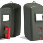 501 H Рачна маска за заварување 90X110 CE - Сива