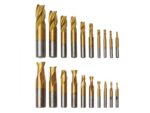 Сет глодала за струг 20 парчиња во алуминиумска кутија