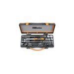 910 A/C16-Гарнитура од 16 шестаголни насадни клучеви (6-22), крцкалка, продолжетоци и зглоб