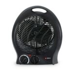 ALPINA Црн калорифер 2000 W 22x13x27 cm